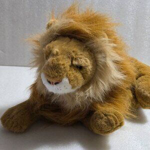 Commonwealth Lovable Huggable Cuddly Kingdom LION Brown Plush 20"